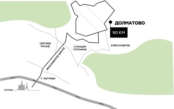 Поселок Долматово